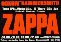 24-26/01/1978Hammersmith Odeon, London, UK